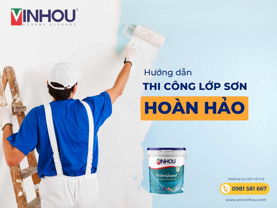 Bí mật về lớp sơn hoàn hảo: Hướng dẫn A-Z từ chuyên gia Vinhou